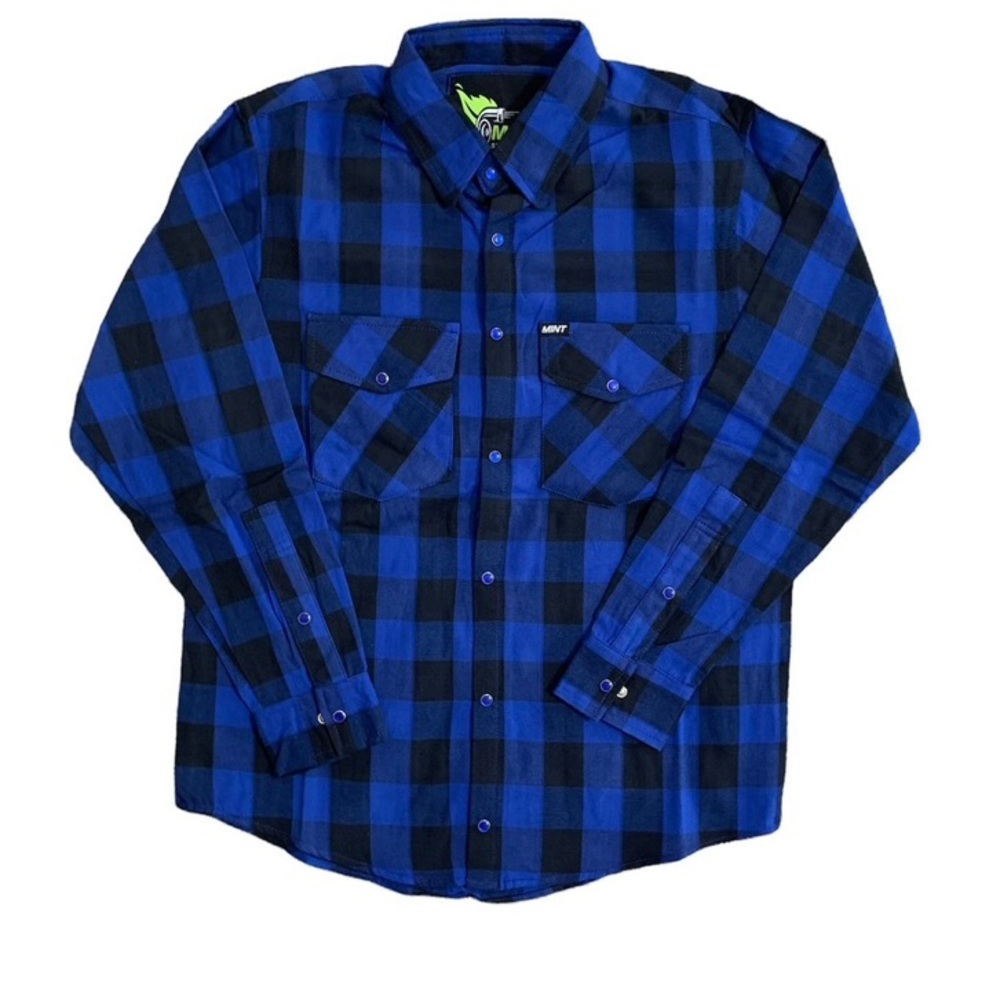 NWT Mint Speed Shop Flannel